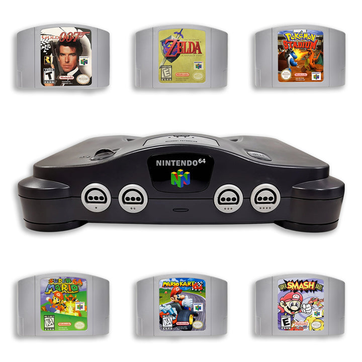 Nintendo 64 RPG Collection – Paper Mario & Quest 64 – 1 Controller