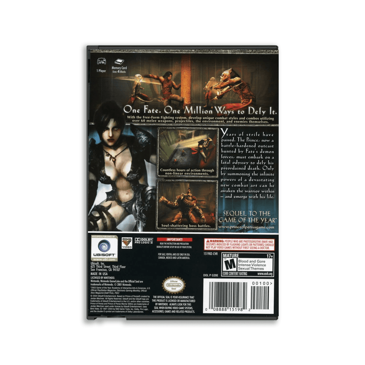 Prince of Persia Warrior Within - Juego de Gamecube
