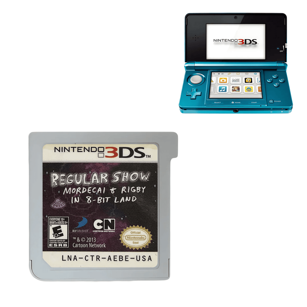 Regular Show: Mordecai et Rigby dans 8-Bit Land - Jeu 3DS