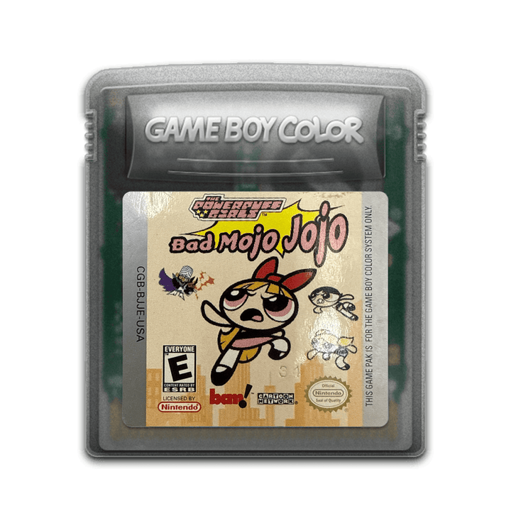 Powerpuff Girls Bad Mojo - Gameboy Color Game