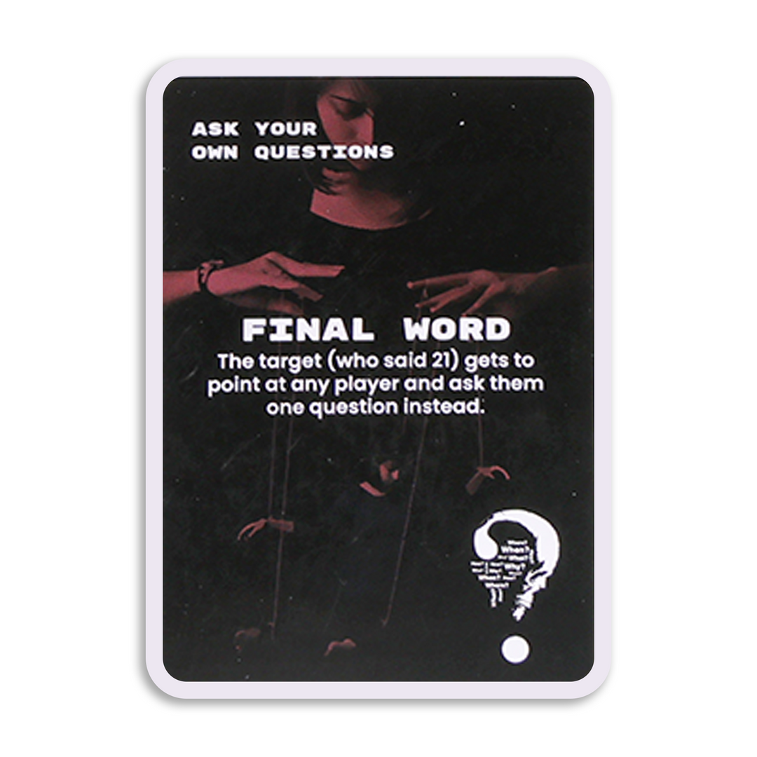TWENTY-ONE™ – The Ultimate Adult Party Card Game | 225 Fun, Dark & Chaotic Cards