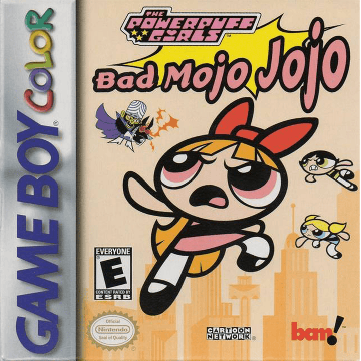 Powerpuff Girls Bad Mojo - Gameboy Color Game