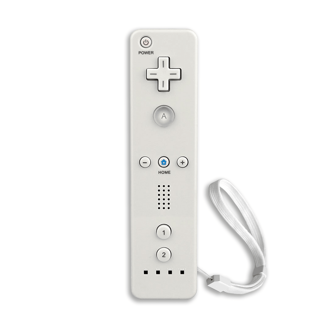 Control Remoto Blanco de Wii con Correa – De Terceros