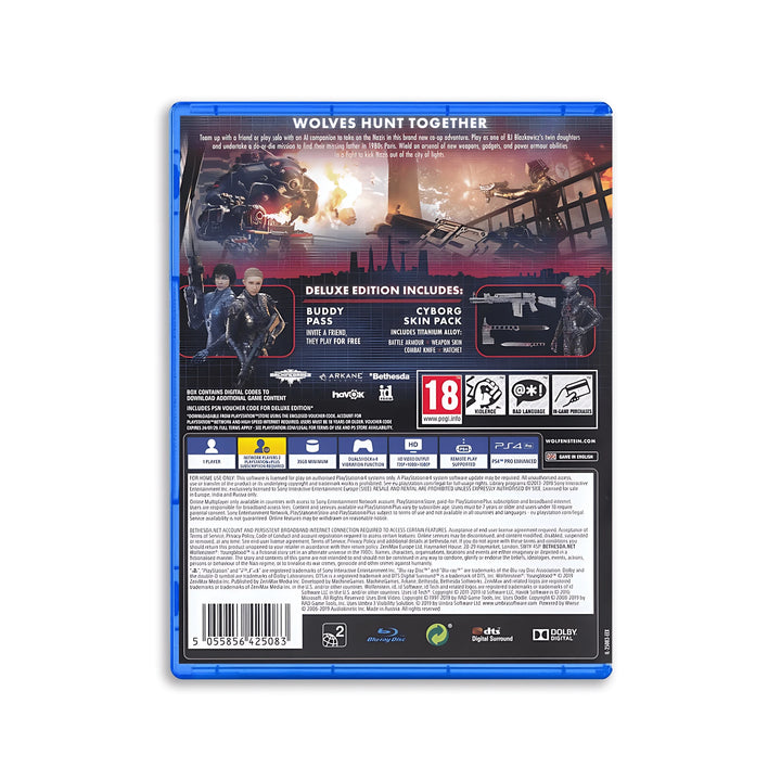 Wolfenstein: Youngblood Deluxe Edition - PS4 (Refurbished)