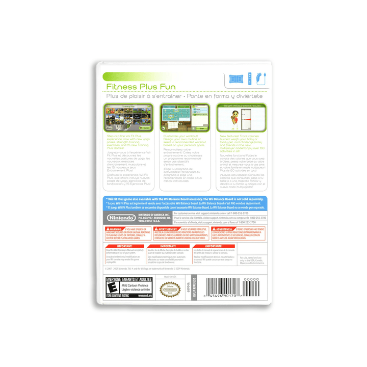 Wii Fit Plus with Balance Board - Wii
