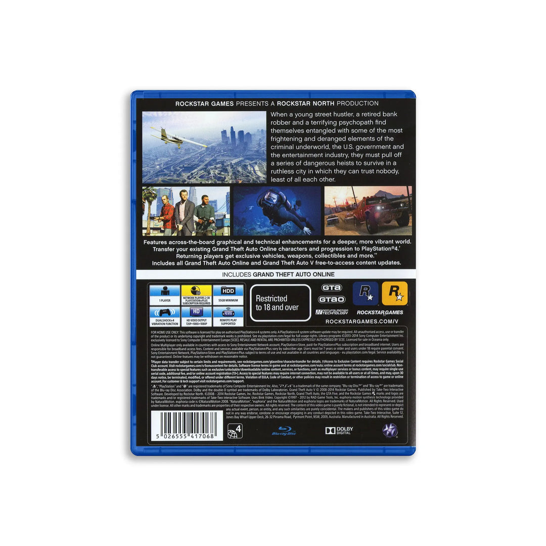 Grand Theft Auto V - PS4
