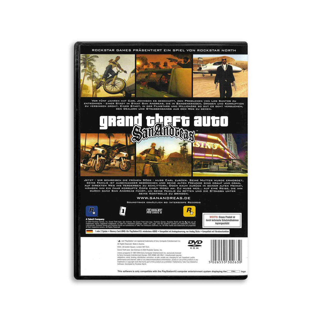 Grand Theft Auto: San Andreas - PS2