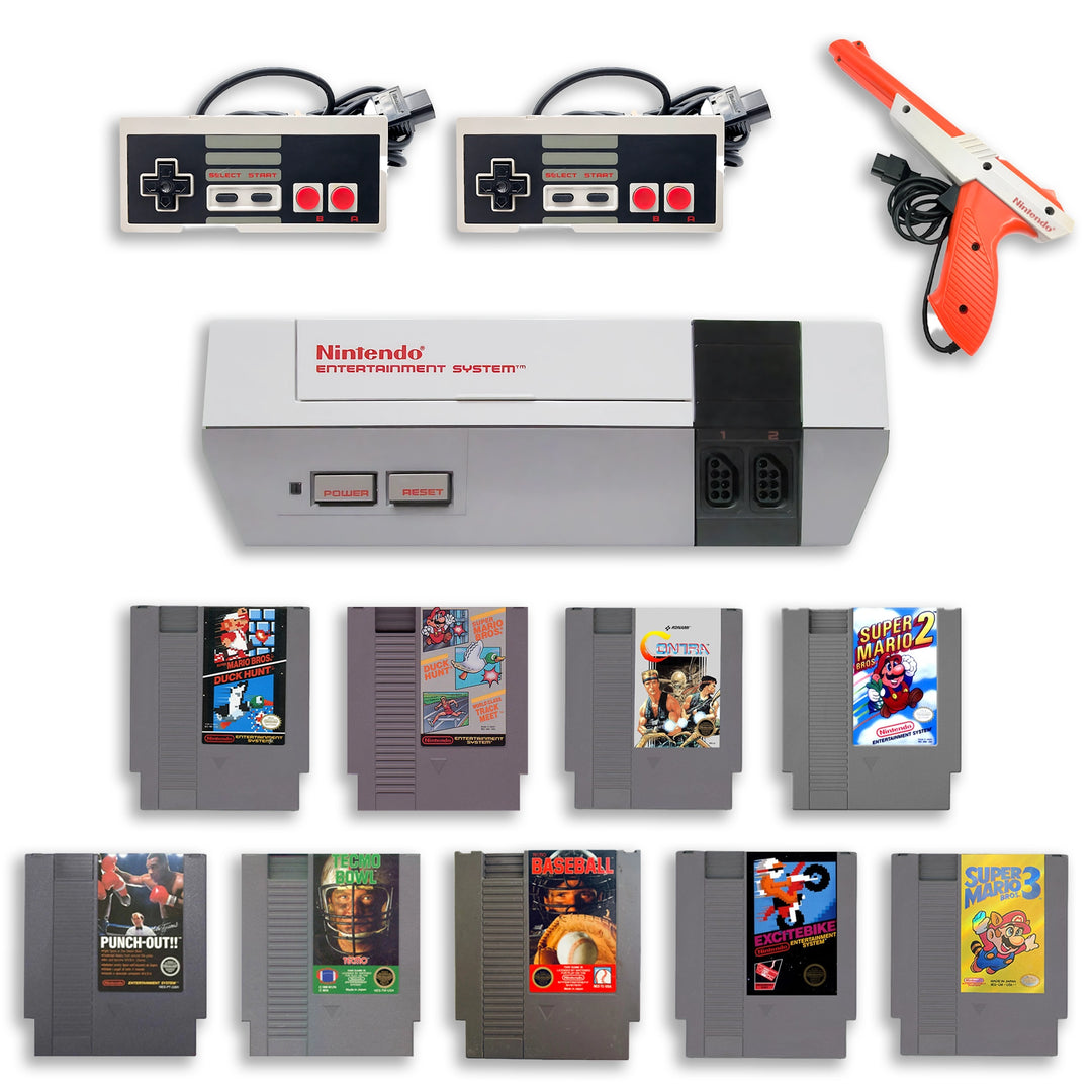 Nintendo NES Console Bundle: ULTIMATE GAMES