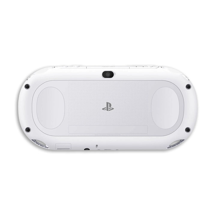PlayStation Vita 2000 Console Crystal White Backside 