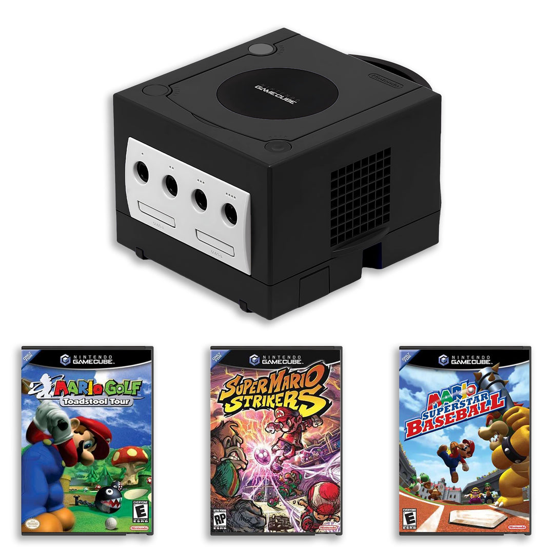Nintendo Gamecube Console: Mario Game Collection