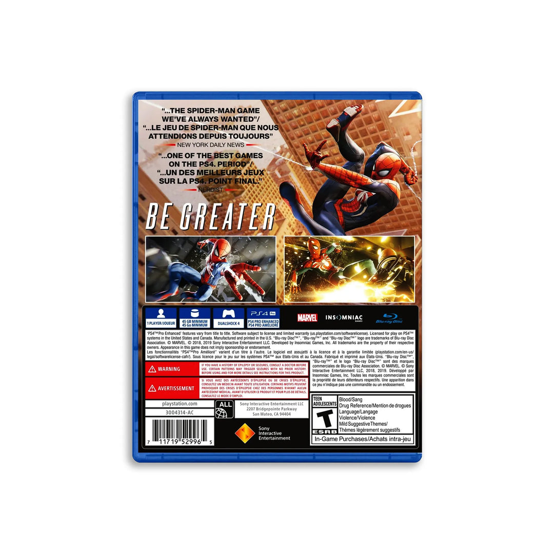 Marvel's Spider-Man - PS4