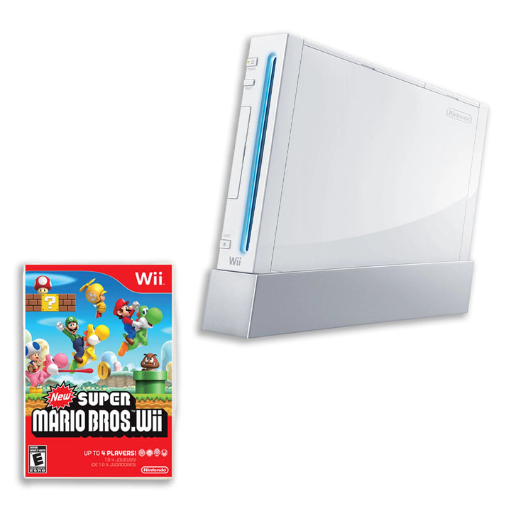 Consola Wii: New Super Mario Bros (Retro Fam)
