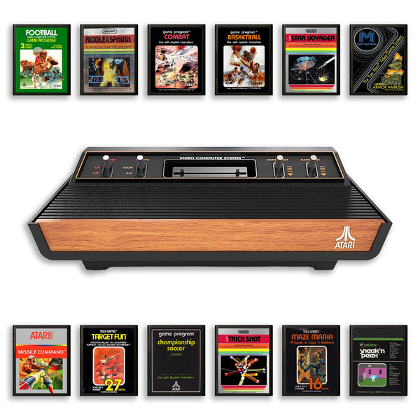 Atari 2600 Console: 12 Games Bundle - Image 2