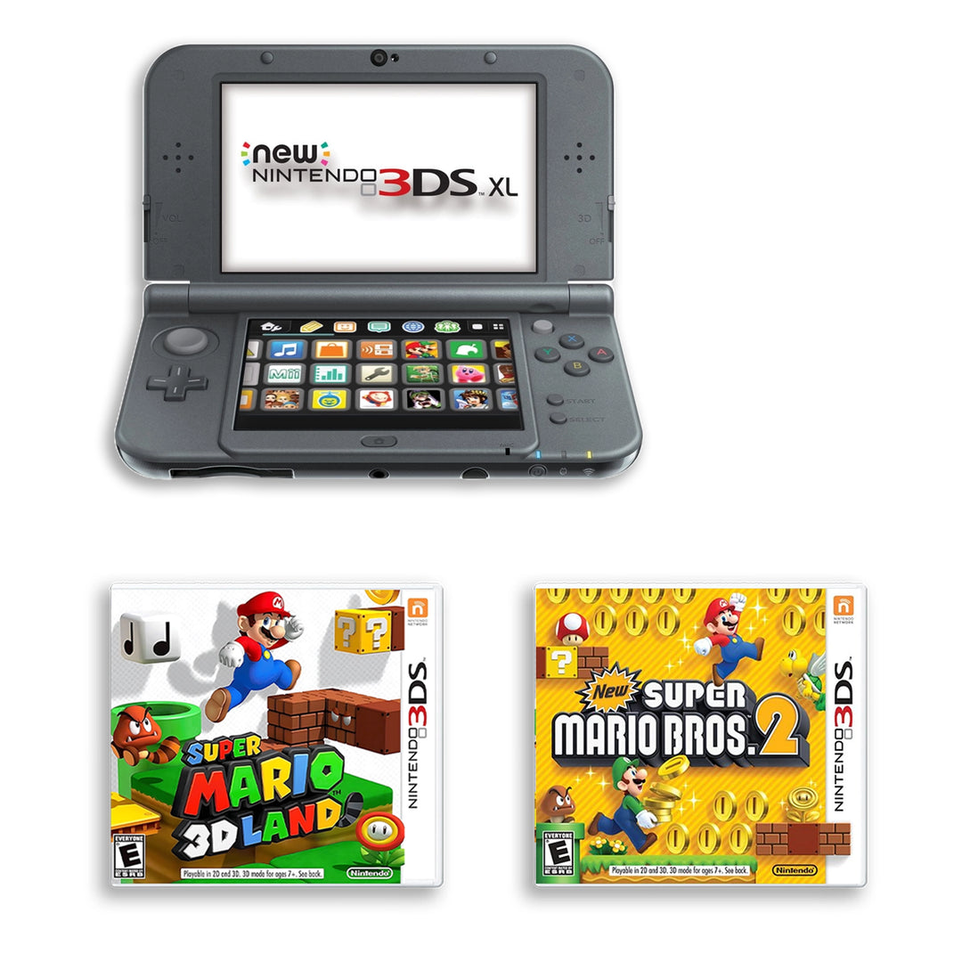 Nintendo 3DS Console: Super Mario 3D Land & New Super Mario Bros. 2
