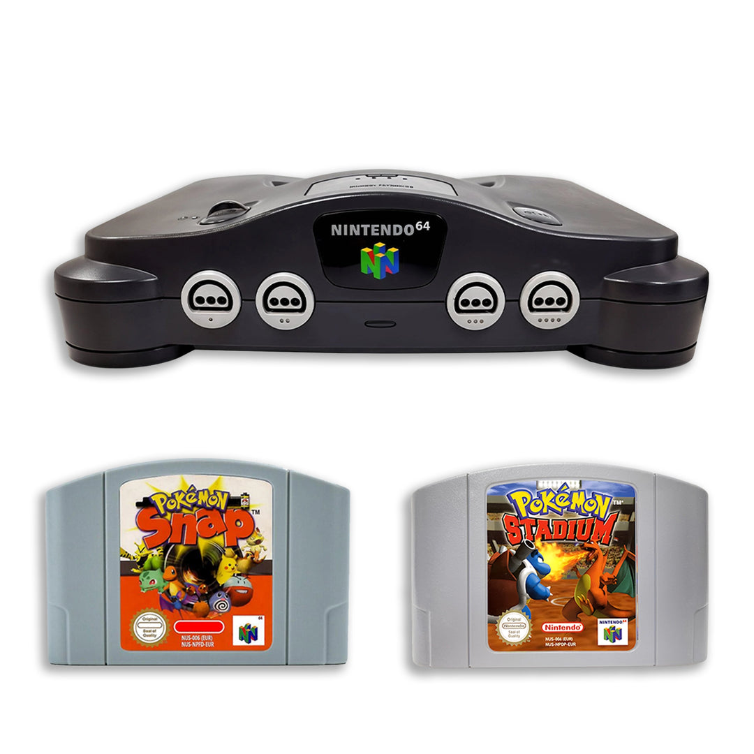Nintendo 64 (N64) Console: Pokemon Bundle