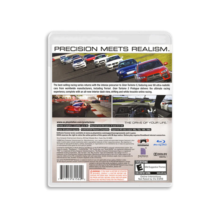 Gran Turismo 5 Prologue – PS3 Game