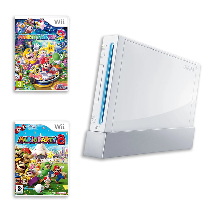 Wii Console: Mario Party 8 & 9