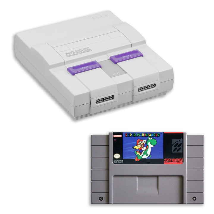 SNES Console Bundle: Super Mario World