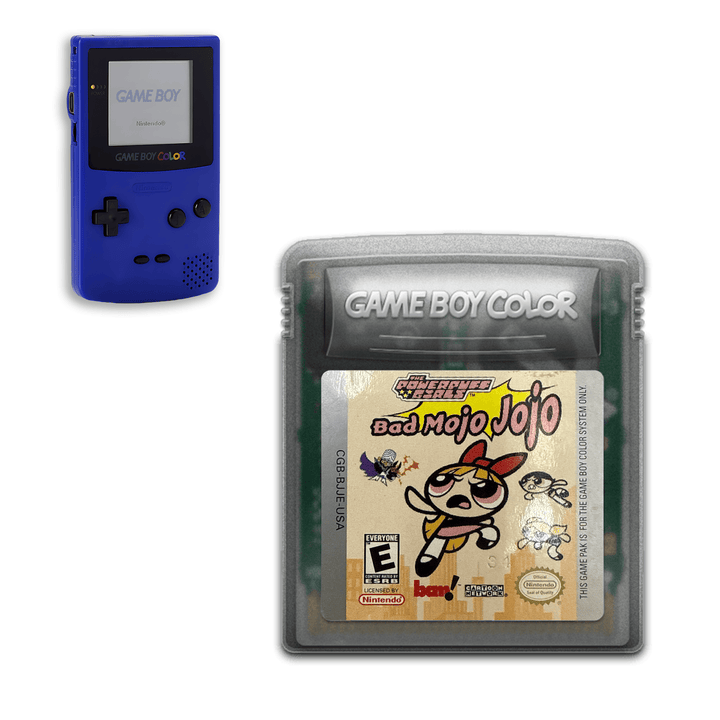 Powerpuff Girls Bad Mojo - Gameboy Color Game