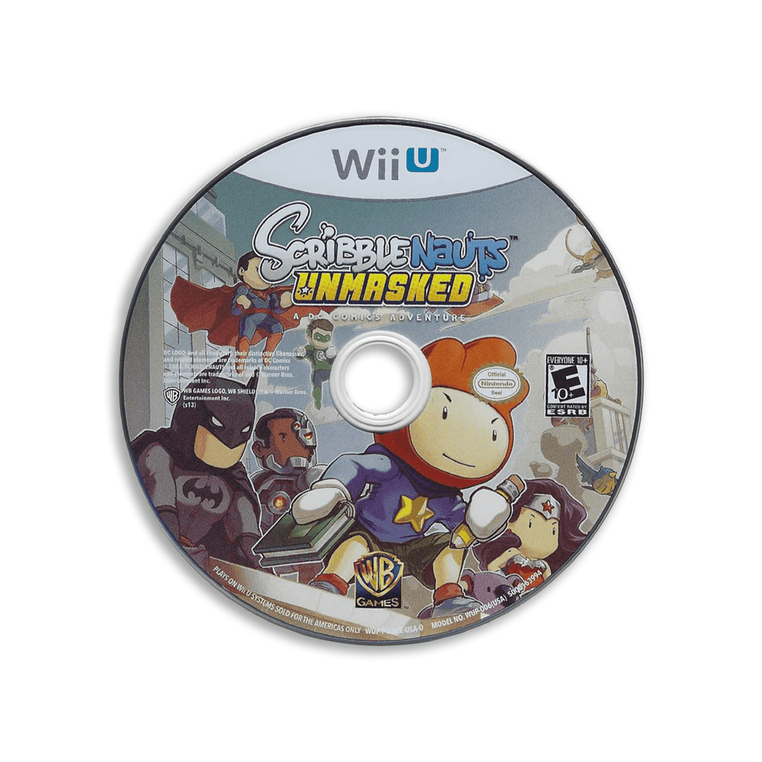 Scribblenauts Unmasked: A DC Comics Adventure - Wii U Game