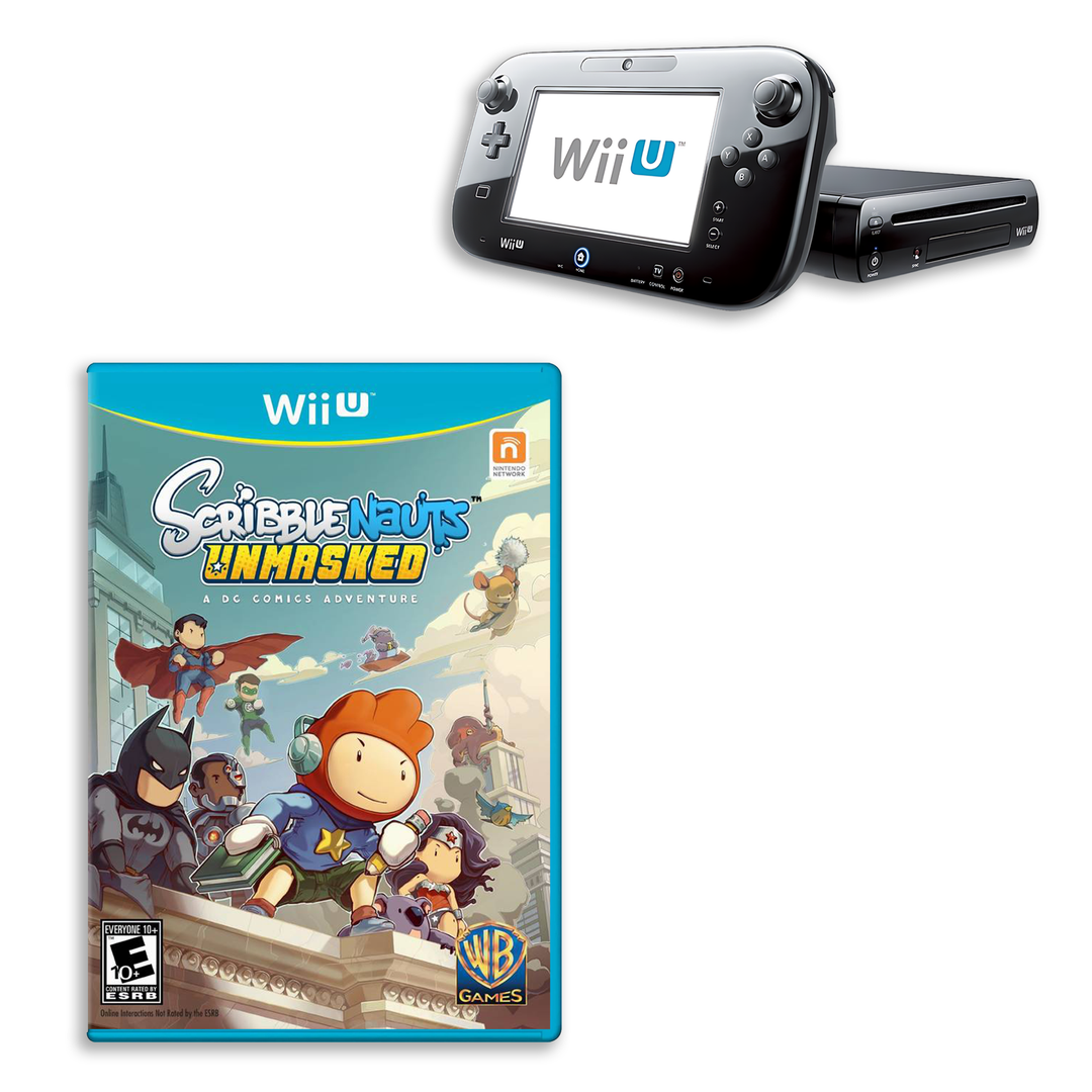 Scribblenauts Unmasked: A DC Comics Adventure - Wii U Game
