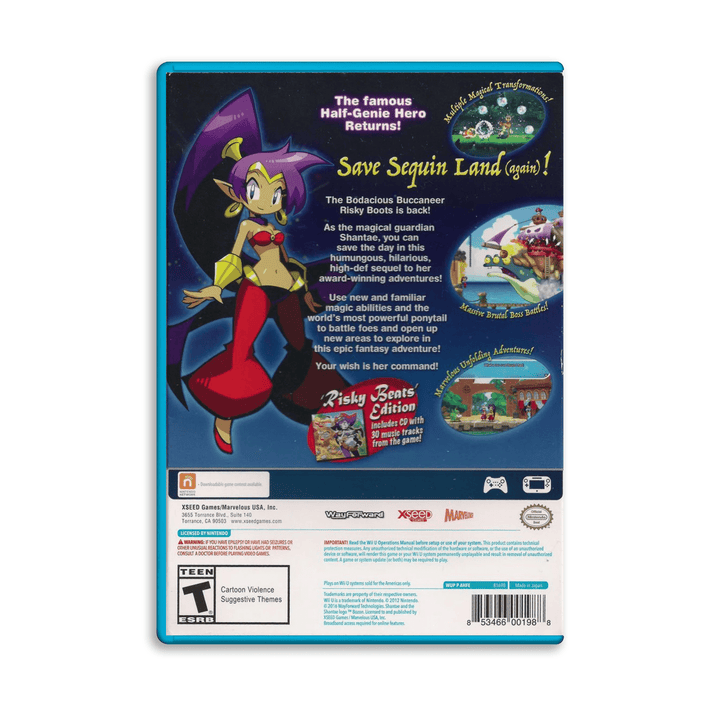 Shantae: Half-Genie Hero - Jeu Wii U