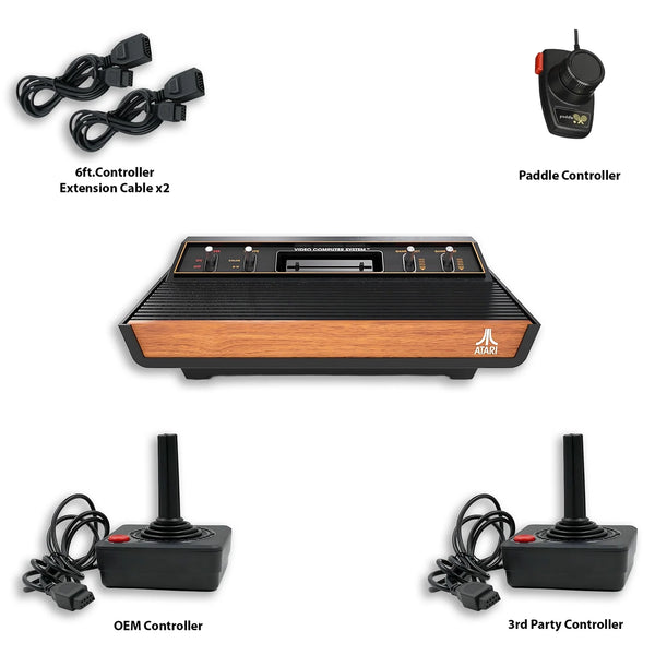 Atari 2600 Console: 10 Games Bundle - Image 3