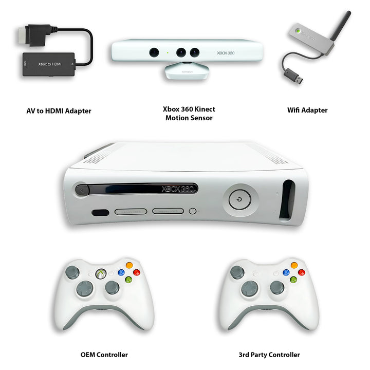 Xbox 360 Console Bundle: Grand Theft Auto IV & V