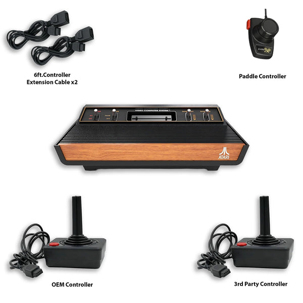 Atari 2600 Console: 12 Games Bundle - Image 3