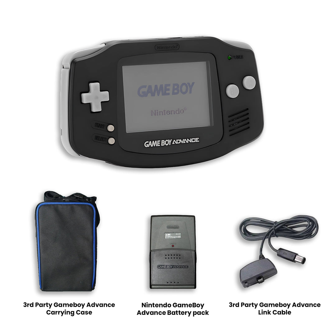 Lote de consola Game Boy Advance (GBA) Pokémon Rubí y Zafiro