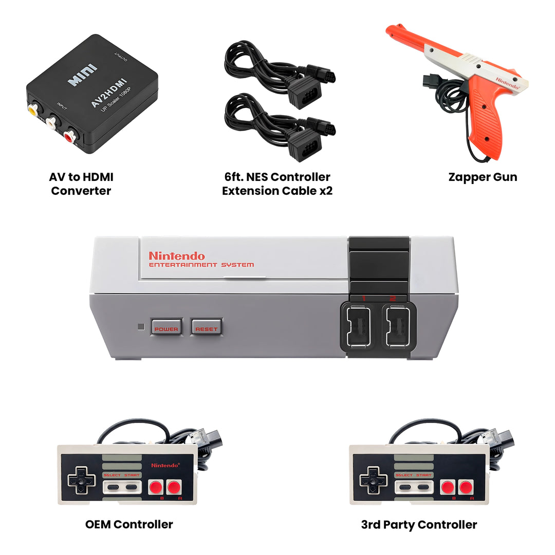 NES Premium Experience – Super Mario Bros. 3 et Contra – 2 manettes