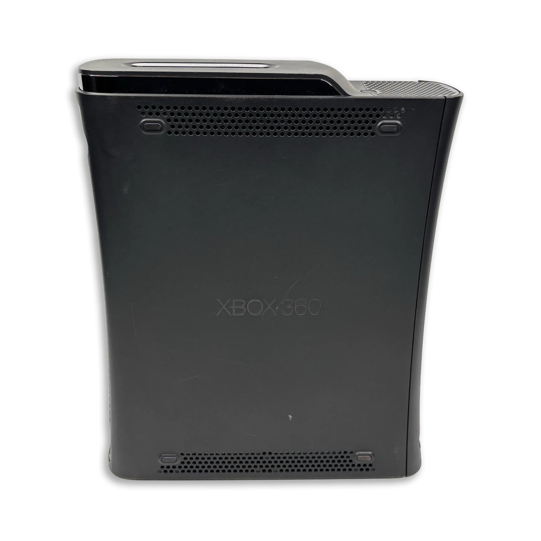 Microsoft Xbox 360 Elite Console Black Side View