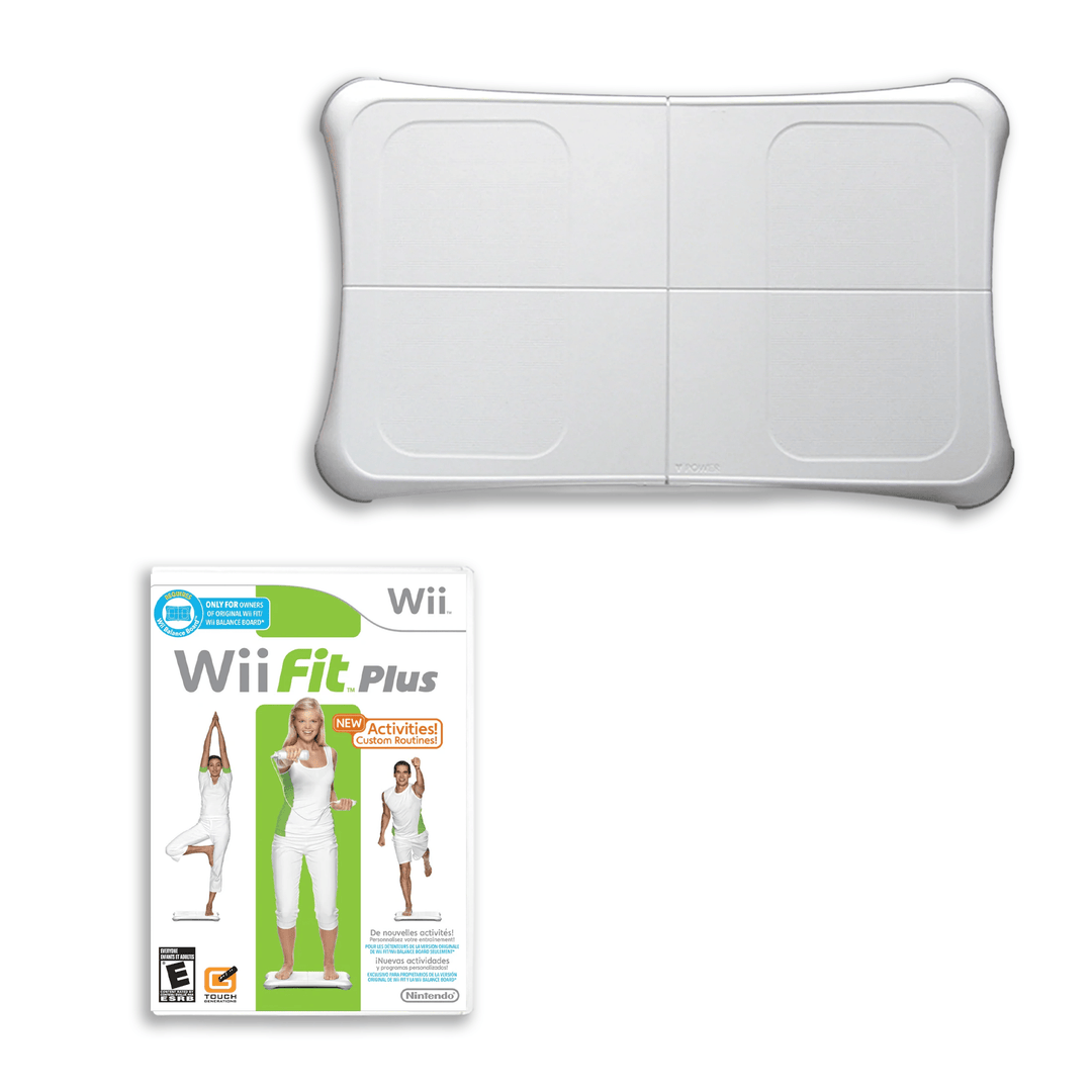 Wii Fit Plus with Balance Board - Wii
