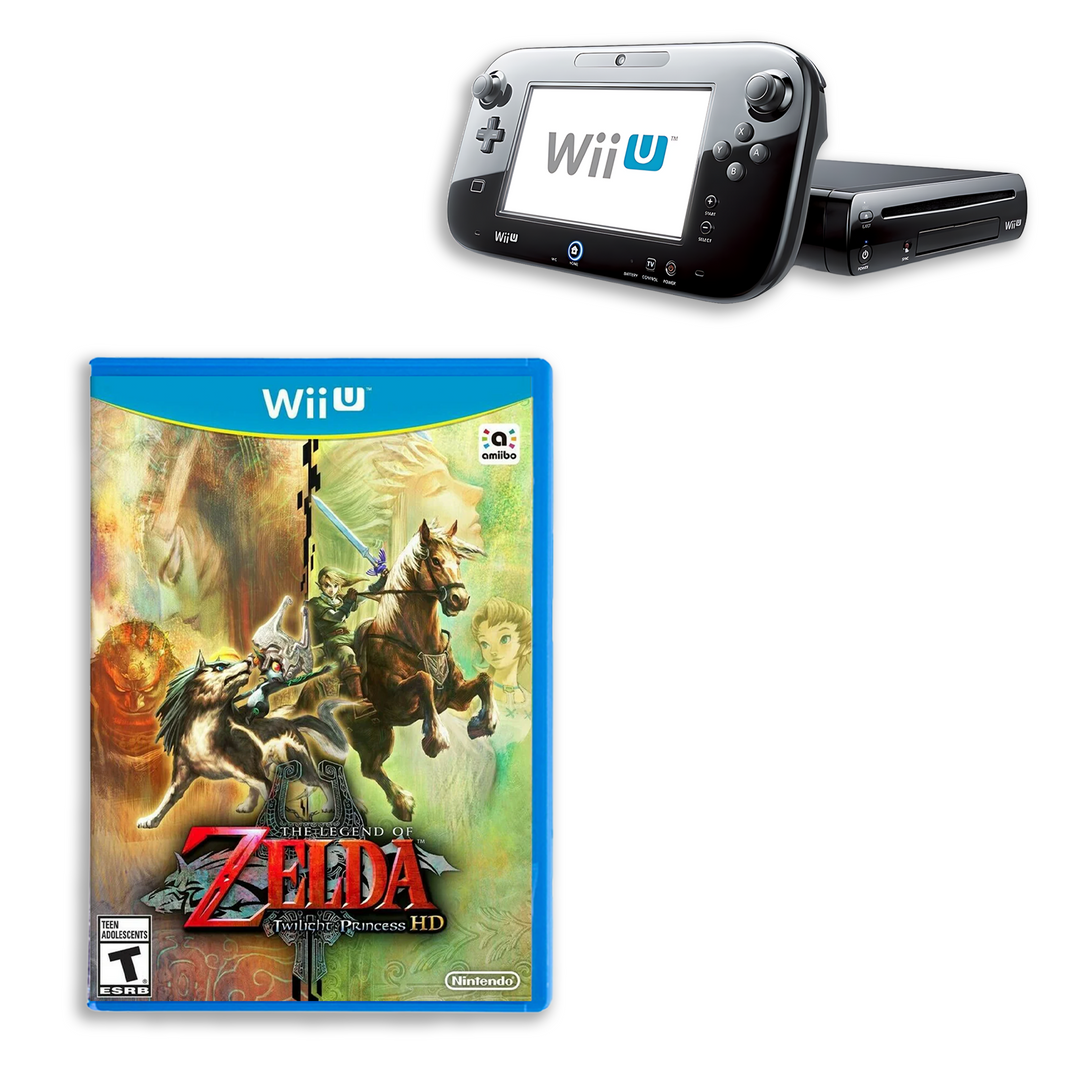 Zelda Twilight Princess HD - Juego de Wii U (Retro Fam)
