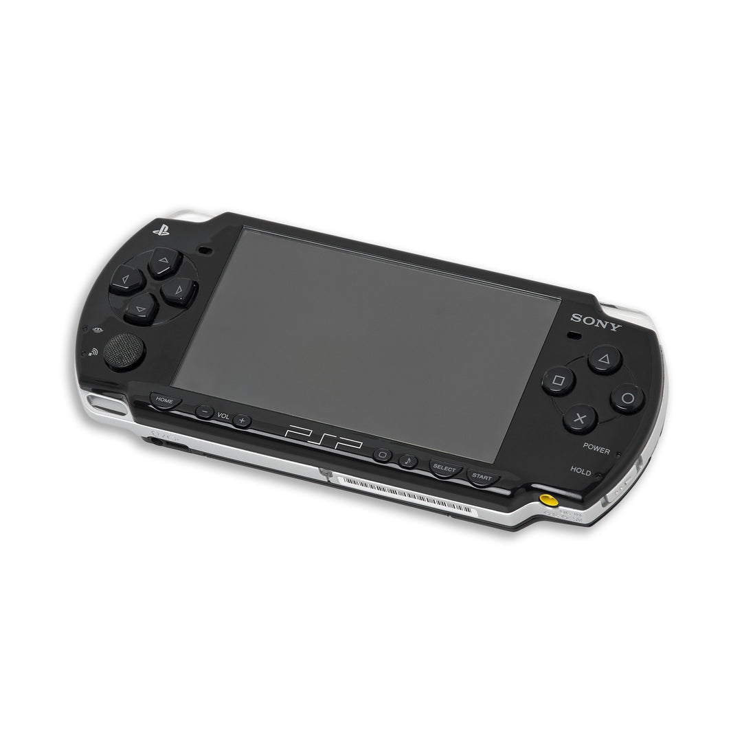PlayStation Portable PSP 2000 Console Front View with Tilt Angle