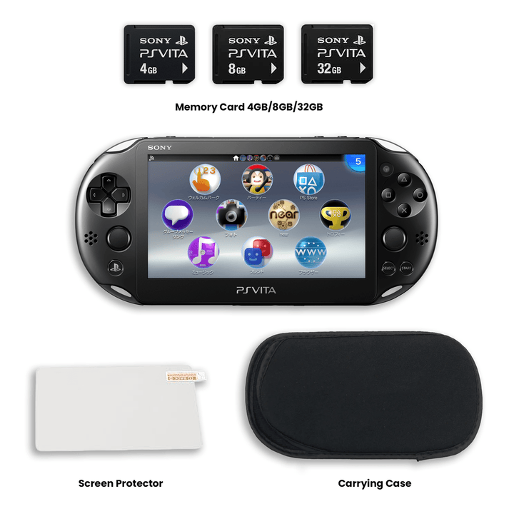 PS Vita Console Bundle: Little Big Planet & Rayman Legends (Retro Fam)