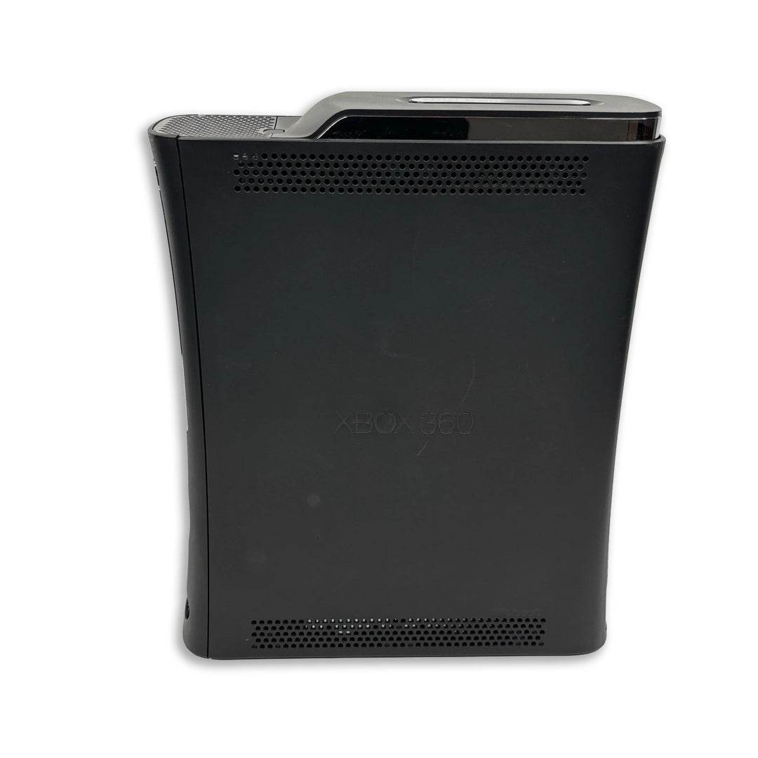 Microsoft Xbox 360 Elite Console Black Side View