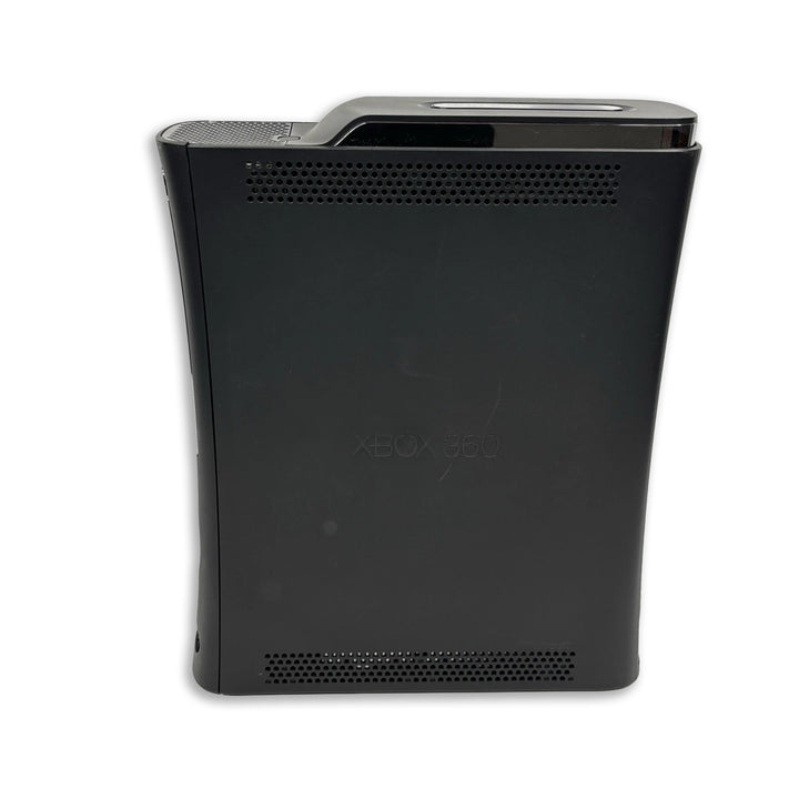 Microsoft Xbox 360 Elite Console Black Side View