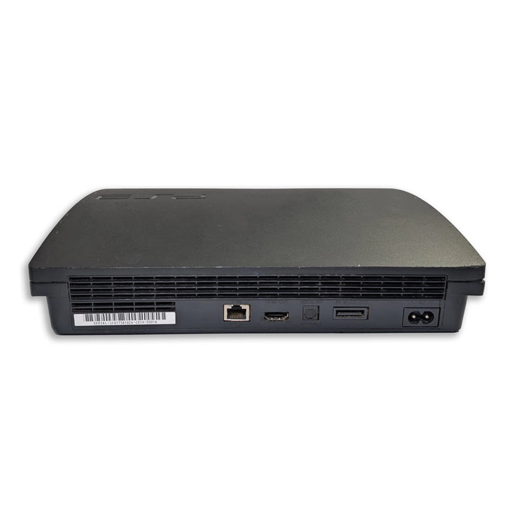 Sony PlayStation 3 Slim Console Back View 