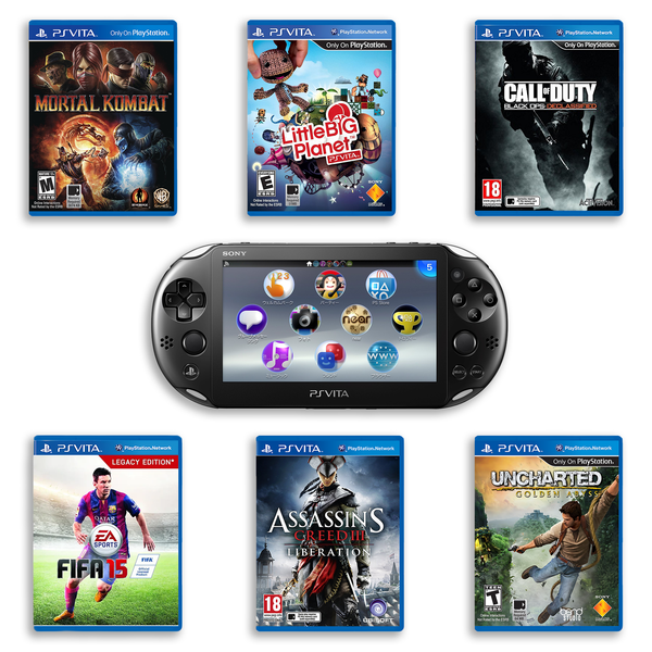PS Vita Console Bundle: Little Big Planet & Rayman Legends (Retro Fam) - Image 3