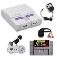 Super Nintendo SNES Original Console: Donkey Kong Country Bundle