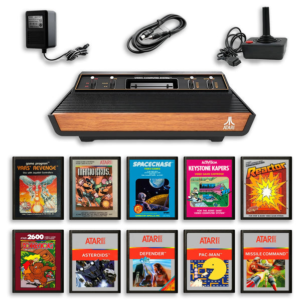 Atari 2600 Console: 10 Games Bundle - Image 2