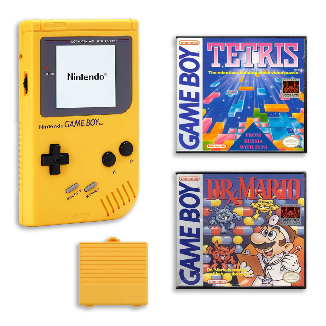 Consola Nintendo Gameboy: Tetris y Dr Mario - Rojo (Retro Fam)