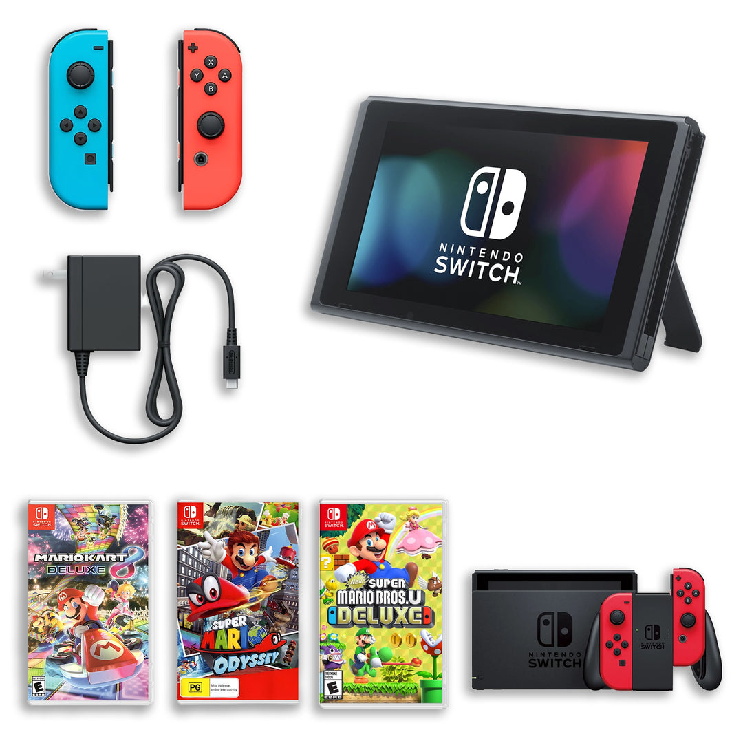 Switch Console Mario Choose One Bundle