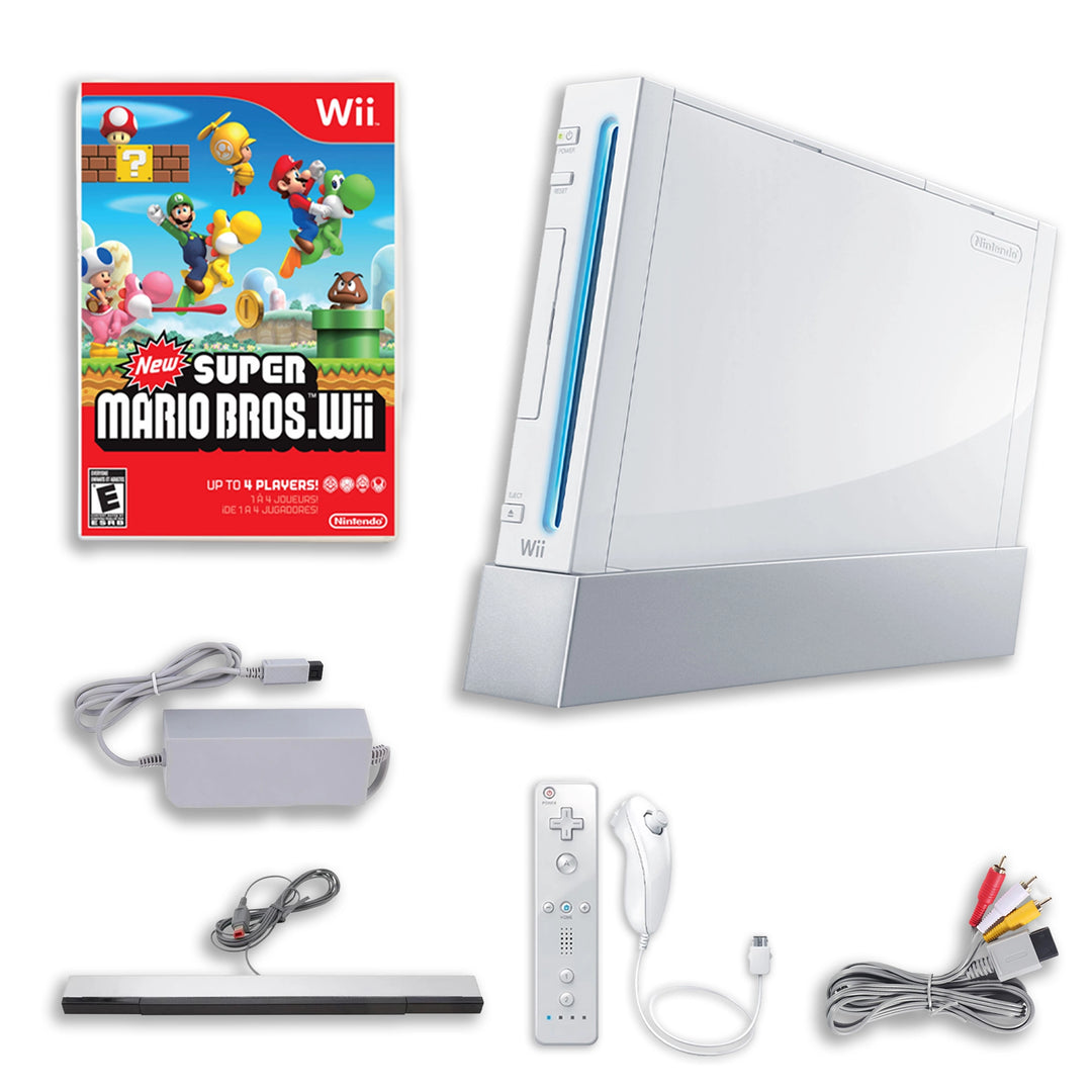 Consola Wii: New Super Mario Bros (Retro Fam)