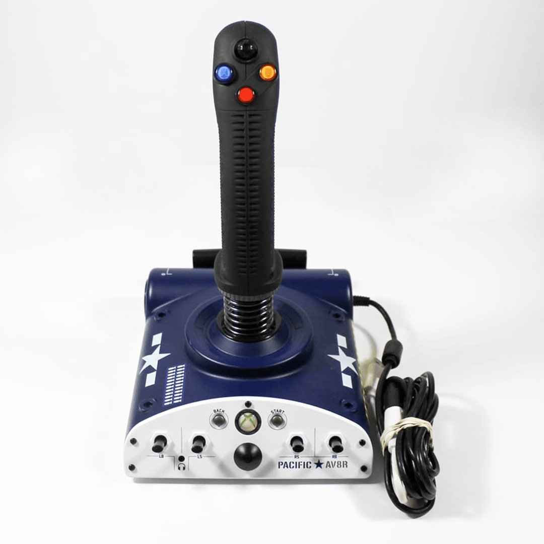 Xbox 360 Madcatz Pacific AV8R Flight Stick (Retro Fam)