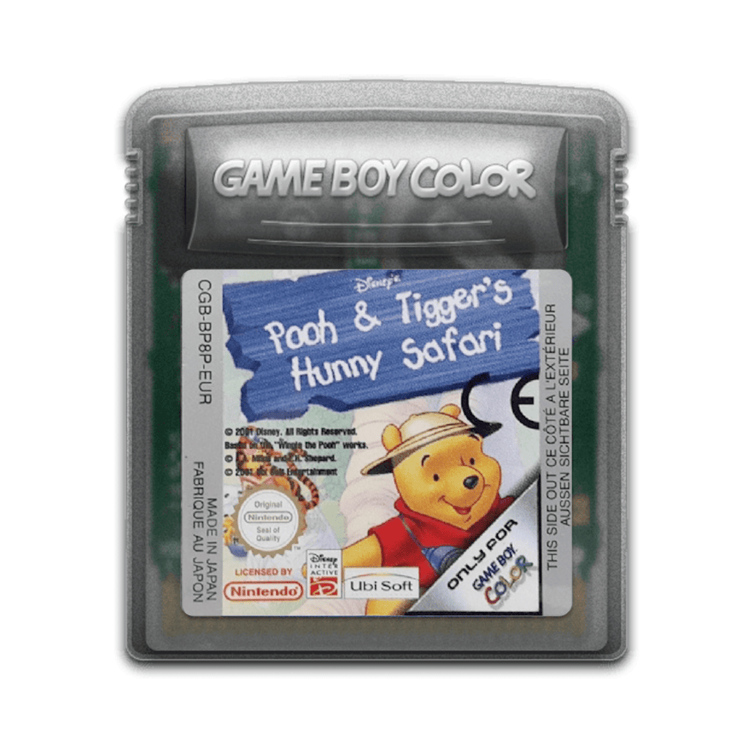 Winnie l'Ourson et le Safari au Miel de Tigrou - Jeu Gameboy Color