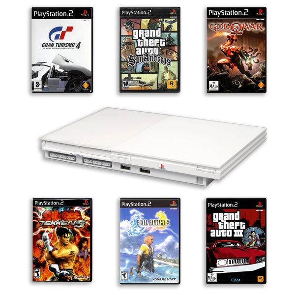 Sony PlayStation 2 PS2 Slimline (9000 series) Console - Image 2