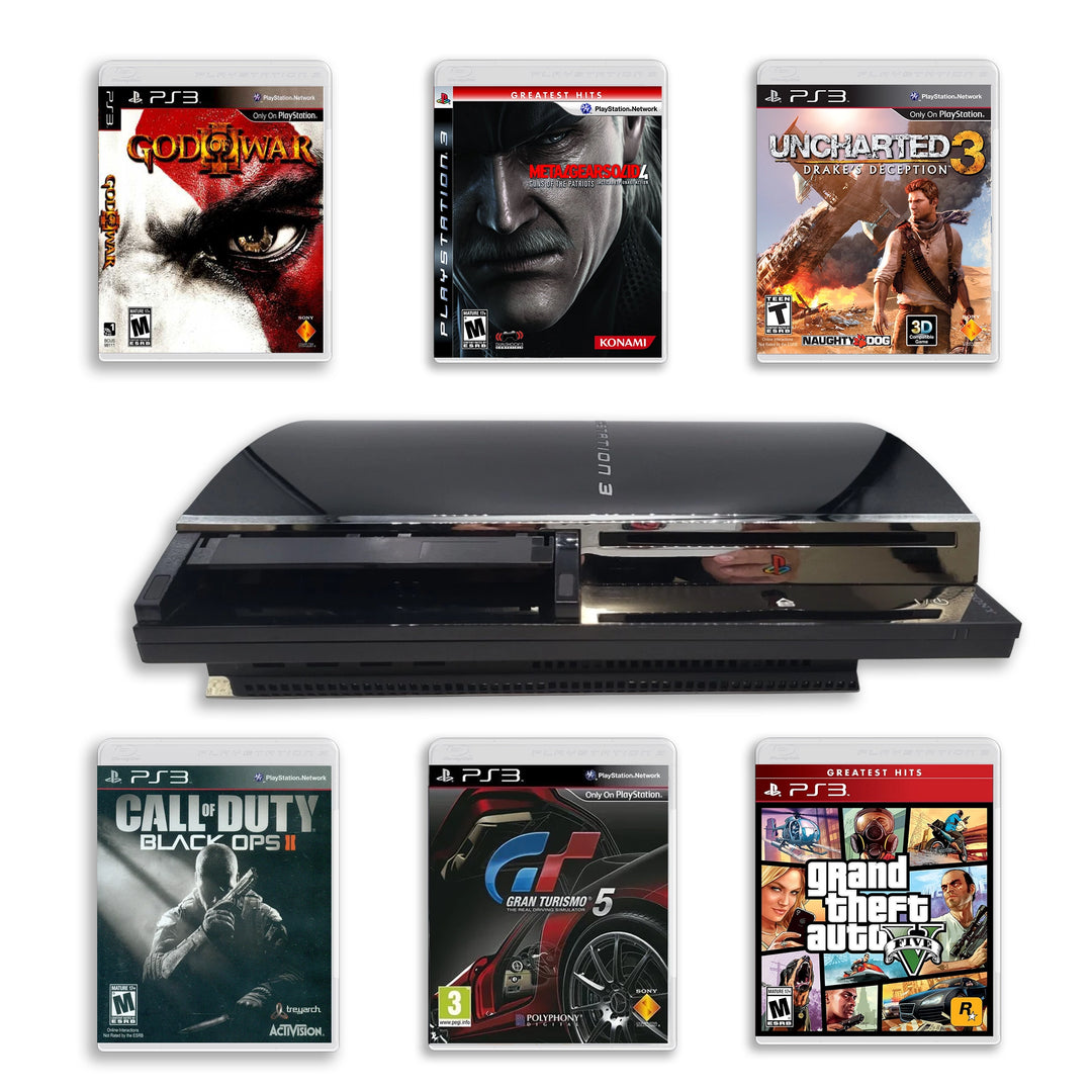 Playstation 3 PS3 - Backward Compatible with Top Games