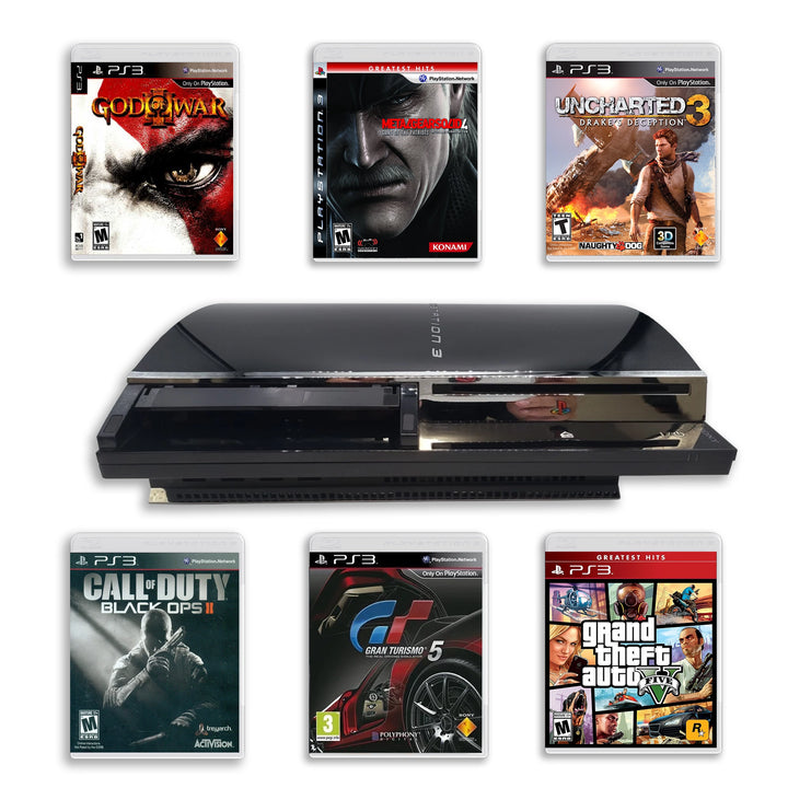 Playstation 3 PS3 - Backward Compatible with Top Games